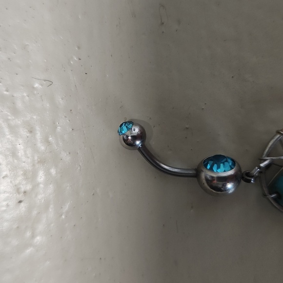 Dream Catcher Belly Button Ring - Picture 2 of 3